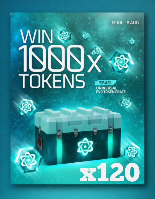 120 CAJAS TOKENS🎁